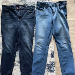 American eagle high waisted jeggings